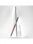 zafferano, Modulo luminoso Pencil grande grigio scuro (146 cm)